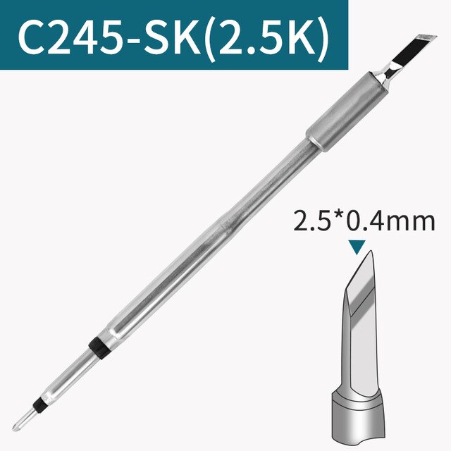 Universal jbc  c245 loddekolbespids  t245- a håndtag svejsedysegreb kompatibel med jbc  t245 og ud -1200 loddestation: C245- sk