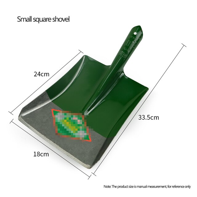 Alloy Steel Shovel Agricultural Farming Construction Processing Tree Transplanting Digging And Weeding Garden Hand Tools: Small square shovel