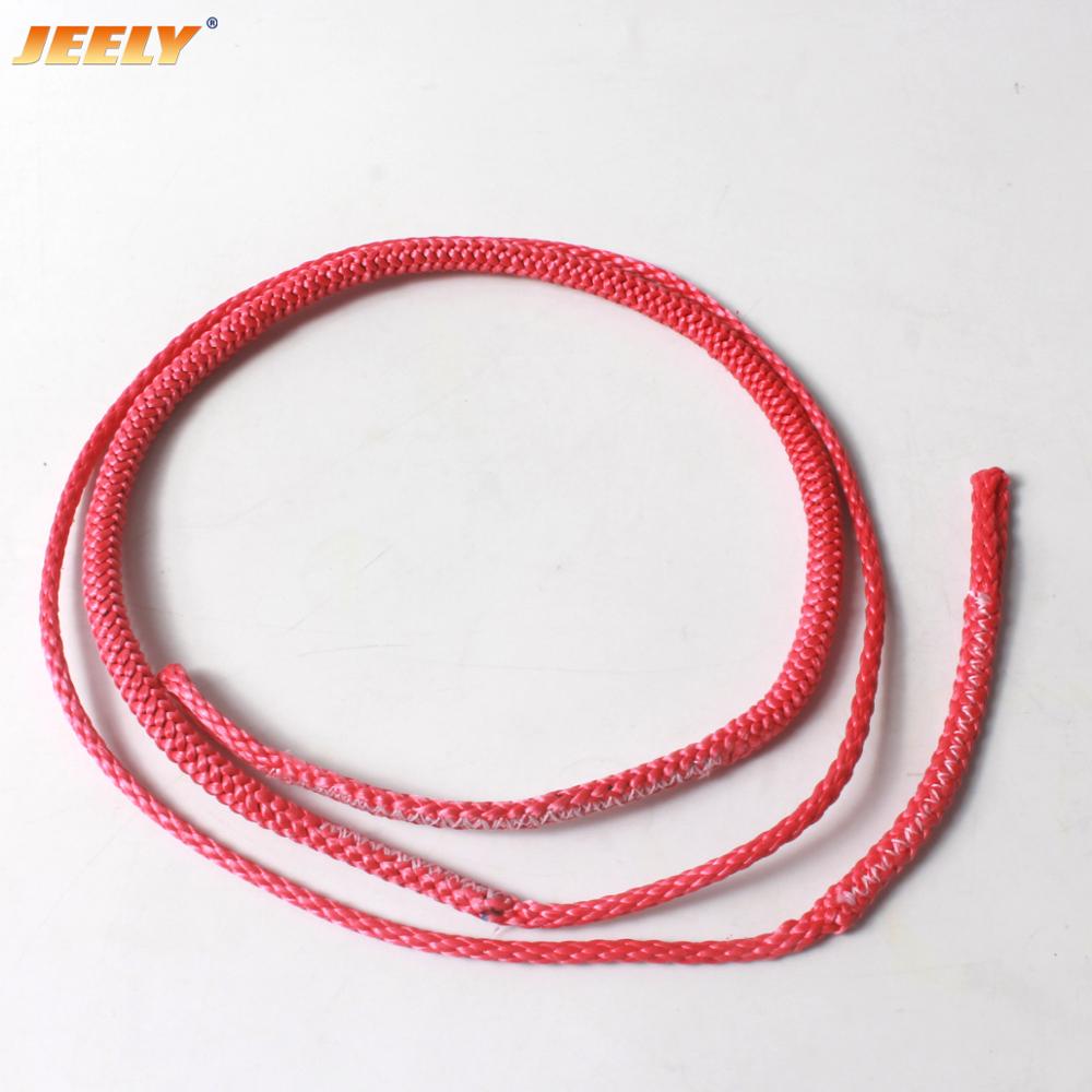 Cuerda de línea de satén UHMWPE para barra de kitesurf y pollo, 1100MM de longitud Total, 3mm de espesor, lazo QR