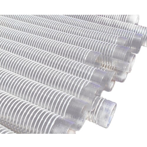 PVC Transparent Duct Plastic Corrugated Tubes Woodworking Dust Collector Sweep-up Engraving Machine Suck Ash Dust Exhaust Pipe: 40mm (1m)