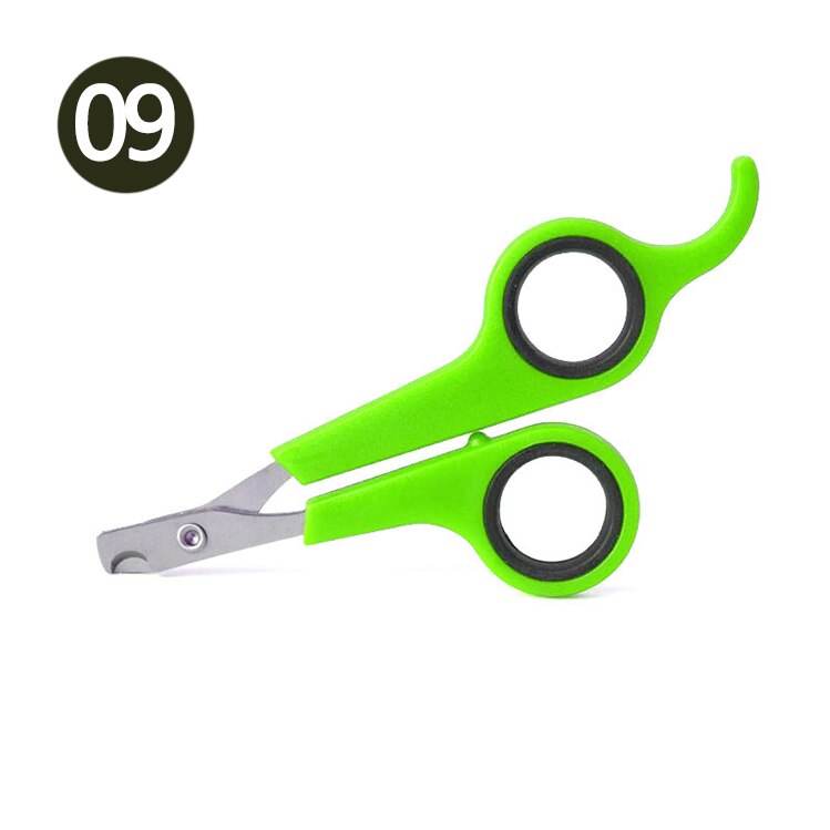 Cortador de garras para perros y Gato, tijeras para cortar uñas, animales, acero inoxidable con cerradura: 09