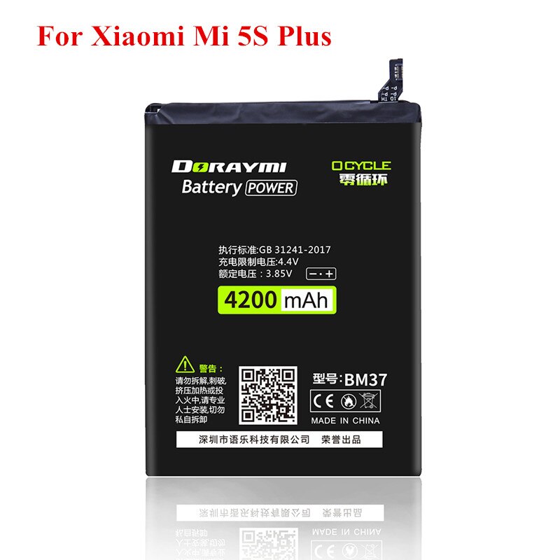 DORAY mi BM22 BM36 BM37 BN20 Batterie für Xiao mi mi 5 5S Plus 5C mi 5 mi 5S Plus mi 5C Telefon Ersatz Batterien Bateria + Werkzeuge: BM37 for Mi 5S Plus