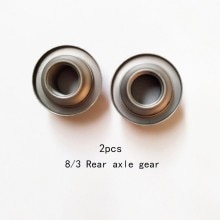 Bicycle Axle Gear Bike Black Cone Cycle Hub Iron Nut 8/3 Rear 2pcs Axle M8 M10 With Dust Protector Rear Axle Gears Cycling Parts: Type A