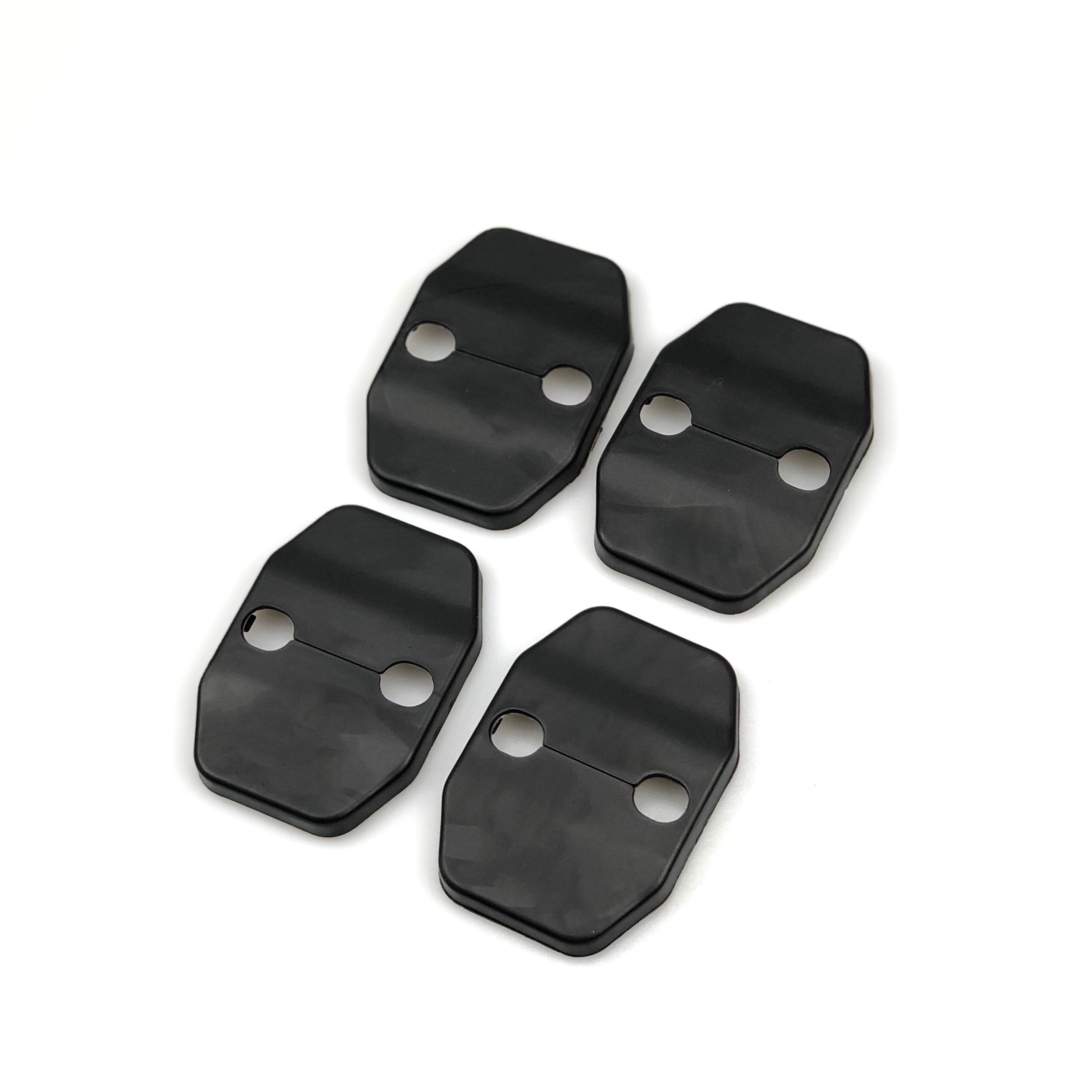 2pcs/set Car Door Rust Resistant Door Lock Buckle Cover Case For Mini Cooper S Hatchback F55 F56 Car Styling Accessories