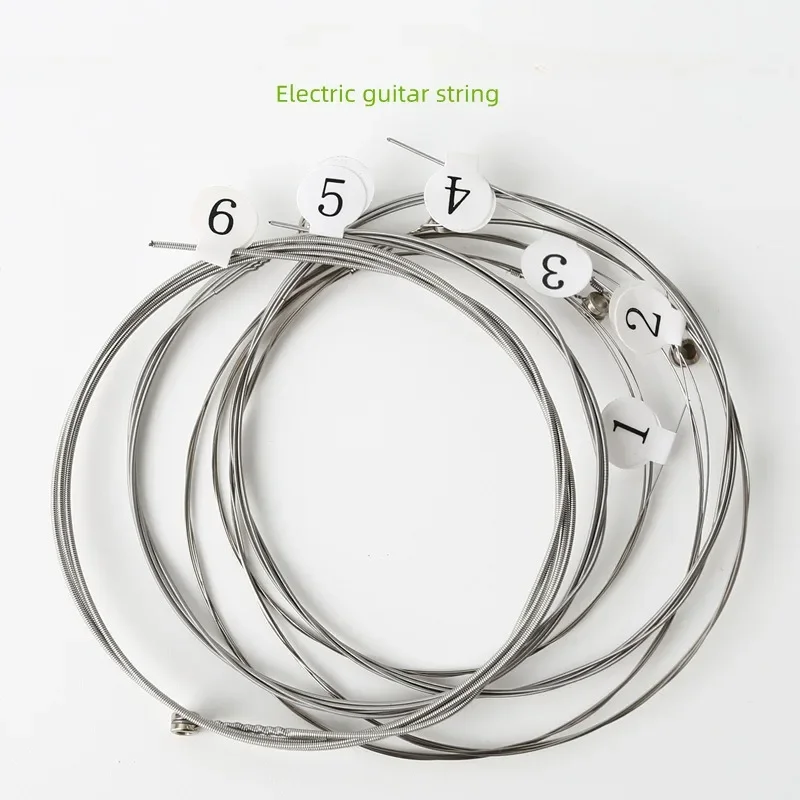6 teile/beutel Elektrische Gitarre Schnur für Musical Instrumente Zubehör Gitarre Teile Saiten