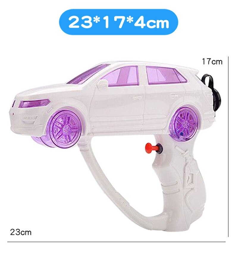 of car model water gun outdoor swimming pool beach children's plastic water gun toys in summer