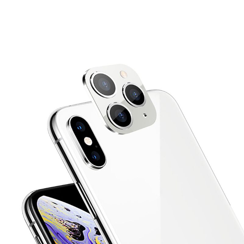 Camera Lens Cover for iPhone X XS / XS MAX Seconds Change for iPhone 11 Pro 2.6x2.7x0.3cm 1 Pc