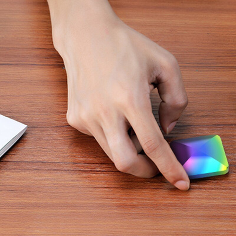 Colorful Metal Zinc-alloy Flip Spinner For Adult Fidget Spinner Antistress Fingears Mini Metal Antistress Kinetic Desk Toy