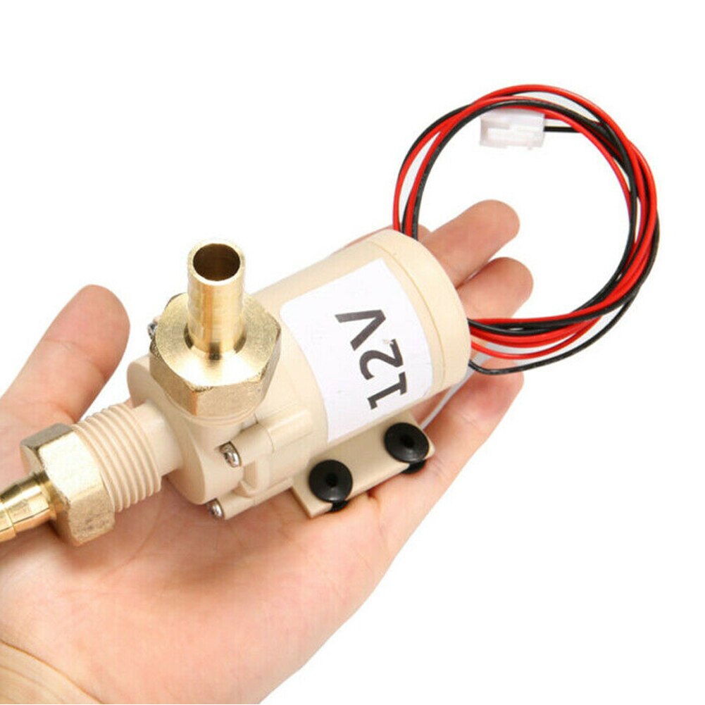 Heater Solar Water Pump 12V High Temperature Resistant 1/2 External Thread Waterproof Brushless Water Pump