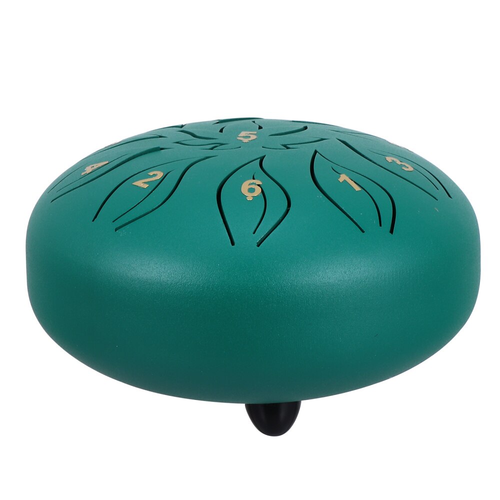 1 Set Percussion Musical Instrument 11 Tune Tongue Drum with Finger Cots