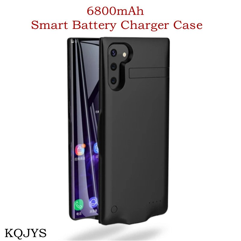 External Power Bank Charging Cover For Note 10 Portable Smart Battery Case For Samsung Galaxy Note 10 Plus Battery Charger Case