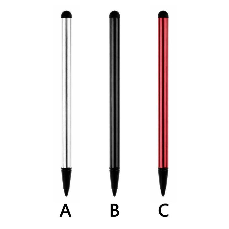 Universele Lichtgewicht Capacitieve Stylus Pen Rubber Penpunt Pen Voor Tablet Voor Ipad Voor Iphone Voor Samsung Voor Huawei Voor Xiaomi