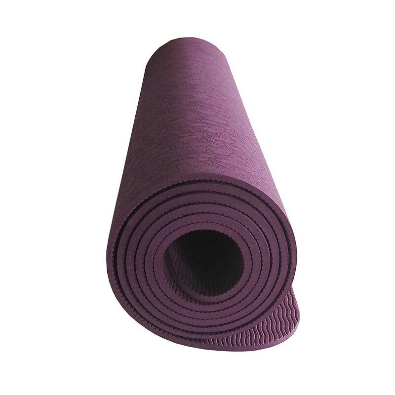 6Mm Tpe Antislip Yoga Mat Geschikt Voor Fitness Smaakloos Sport Mat Yoga Zak Yoga Riem