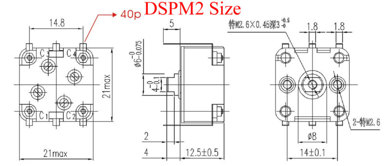 DSPM2 Fm Stereo/Tv Geluid/Mw/Sw Ontvangst Dsp Volledige Band Radio Module Diy