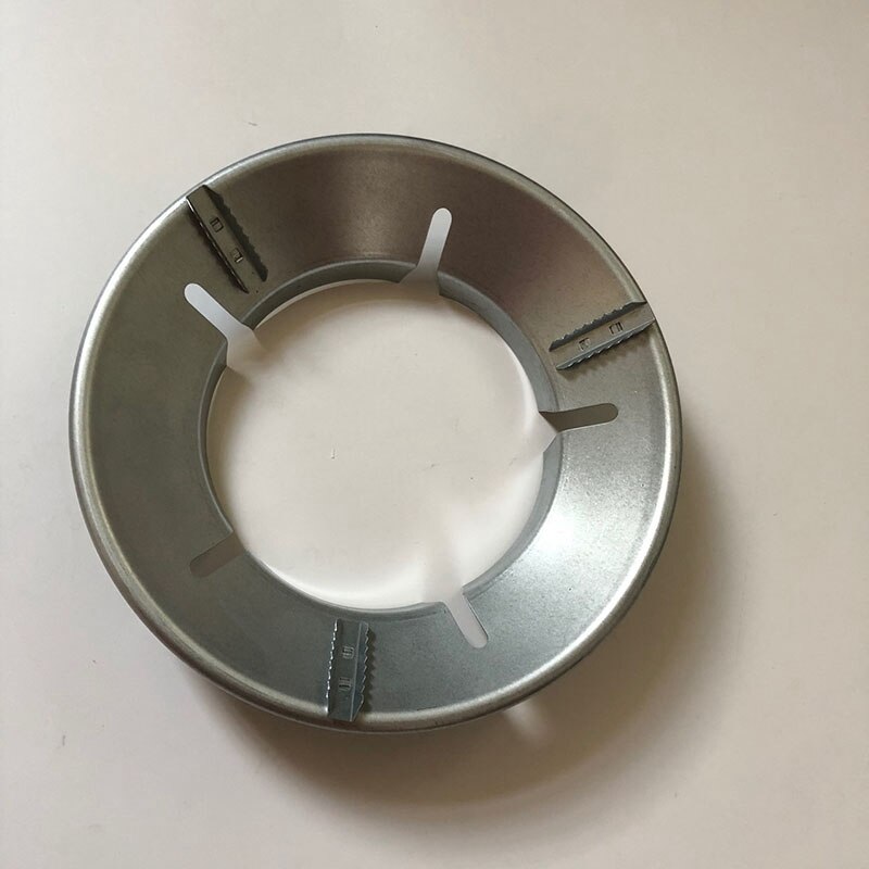 Energooszczędna osłona ognioodporna szyba przednia szyba gazowa kuchenka gazowa wiatroodporny uchwyt 5 otworów