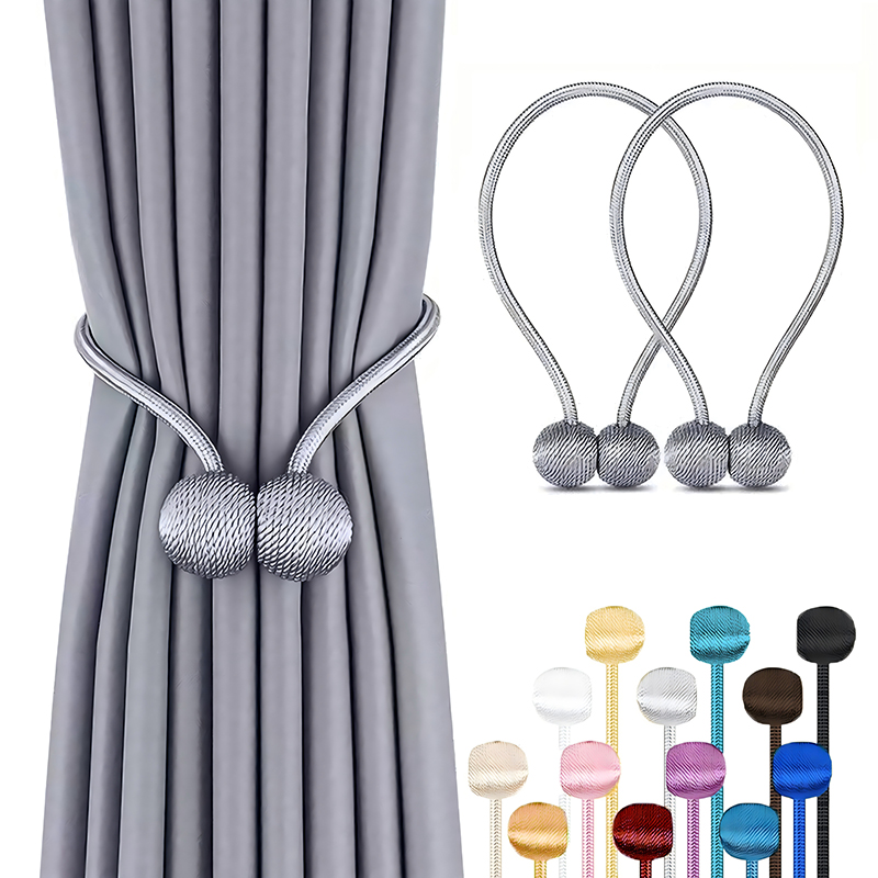 modern minimalist agnetic Curtain Tieback Clip Curtains Buckle Holder Decorative Home Curtains Accessories