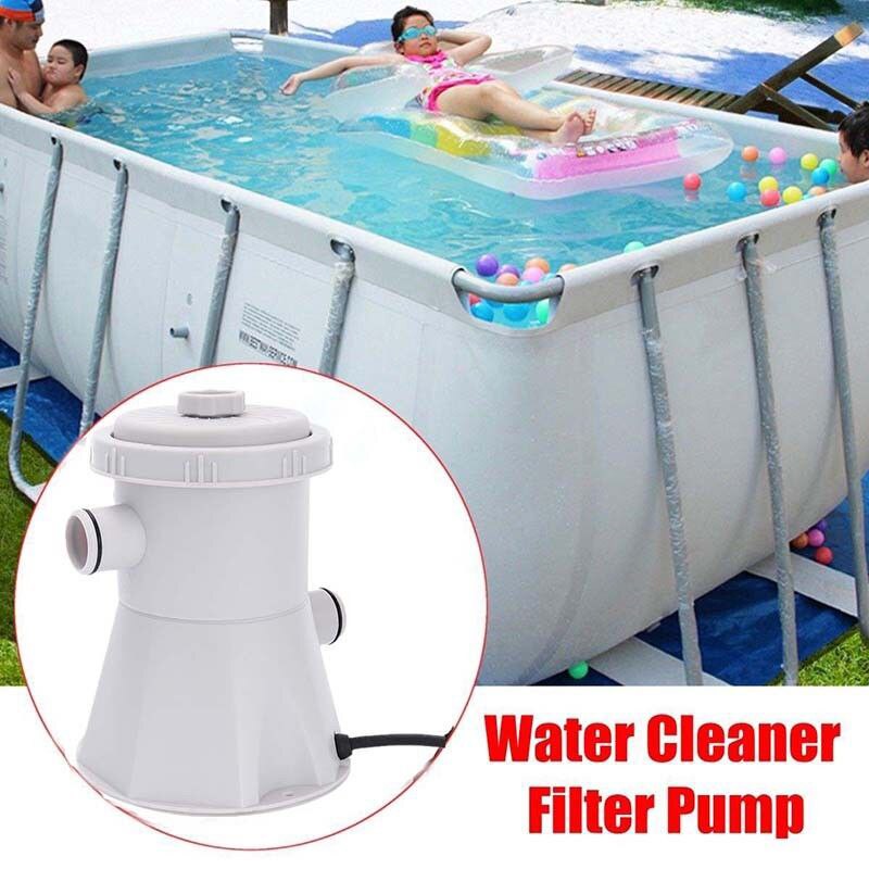 Electric Swimming Pool Filter Pump EU UK US Plug Swimming Pool Pump Water Pumping Machine Pools Cleaning Tools