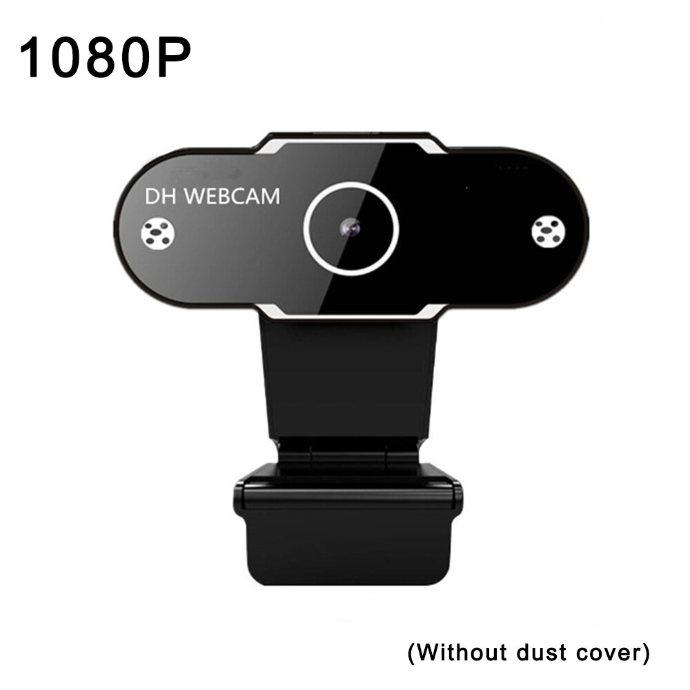 Hd 1080P Webcam 2K Computer Pc Web Camera Met Microfoon Voor Live-uitzending Video Bellen Conferentie Workcamara Web para Pc: 1080P Without cover