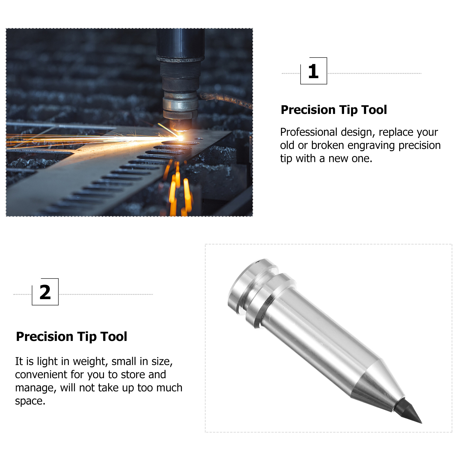 Precisie Tip Tool Graveren Tool Tip Graveren Tool Vervanging Precisie Tips