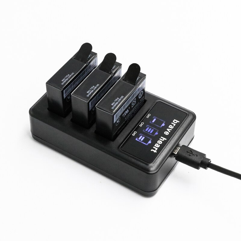 Xiaomi-Batería de az16-1 para cámara de acción Xiaomi Yi II yi, 4k, 4k, cargador LCD, az16-2, para Xiaoyi Lite Yi 360 VR