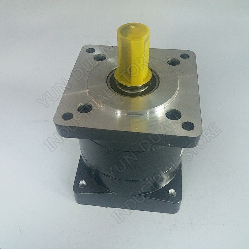 ! 10:1 Speed Ratio 80mm Nema32 Planetary Gearbox 10 Speed Reducer Shaft 19mm Carbon steel Gear for Servo Stepper Motor
