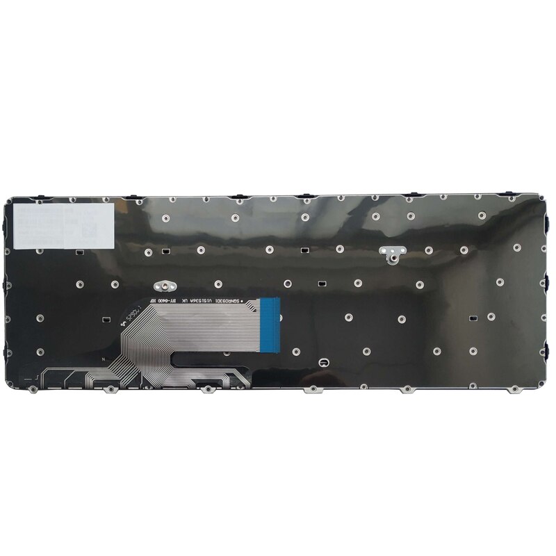 clavier espagnol SP pour ordinateur portable HP Probook 430, G3, 430, G4, 440, G3, 440, G4, 445, G3, 640, G2, 645, G2, avec cadre