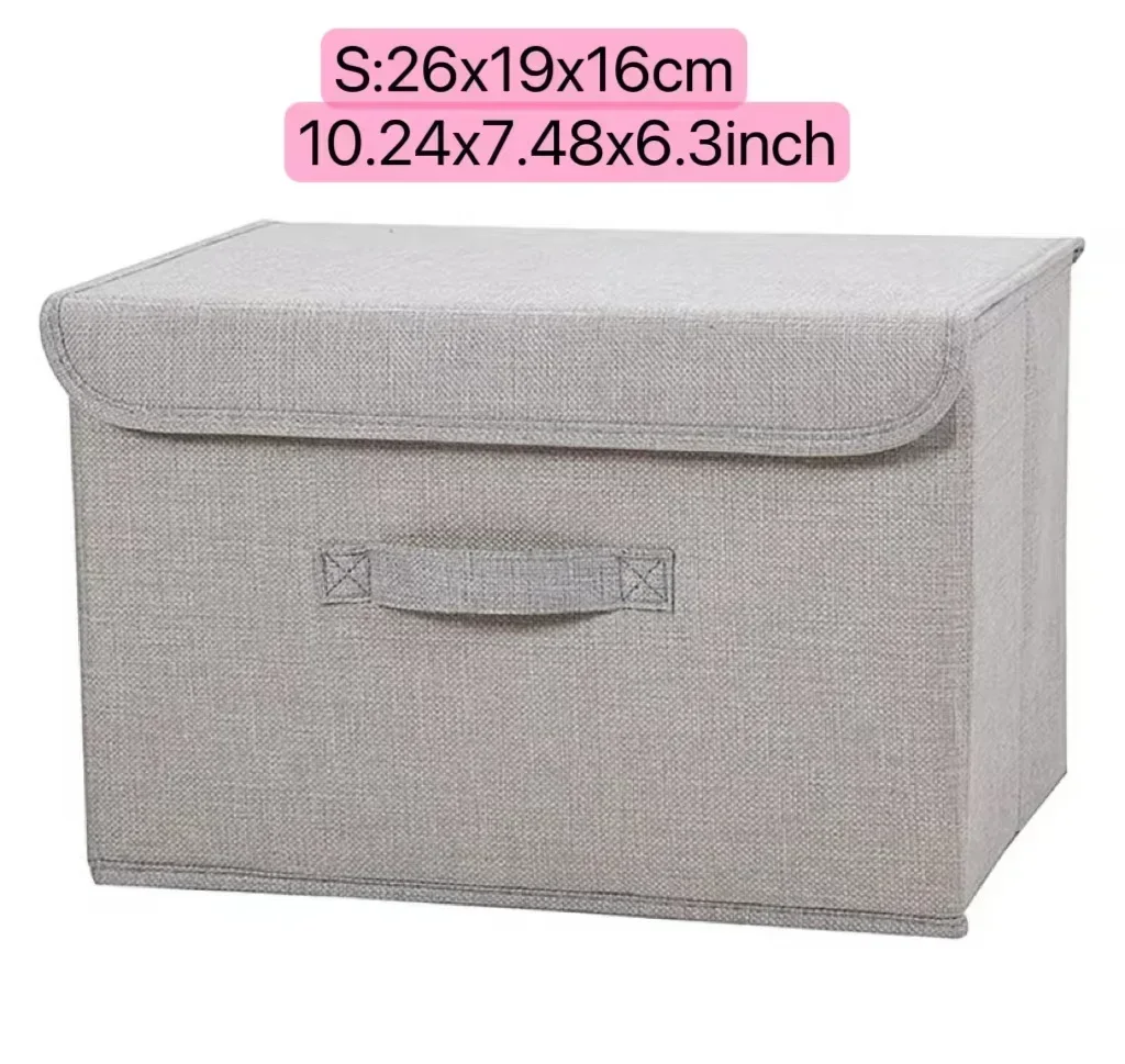 Große Schrank-Organizer-Boxen mit Deckeln Zusammenklappbare Dekorative Aufbewahrungsboxen Stoffbehälter für Wohnzimmer, Studentenwohnheim, Kinderzimmer: Rosa