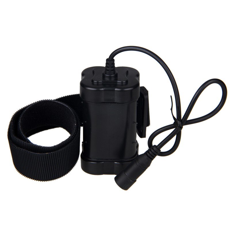 Waterproof 12000mAh Power Supply Rechargeable 8.4V 4x18650 Battery Pack for Bicycle Light