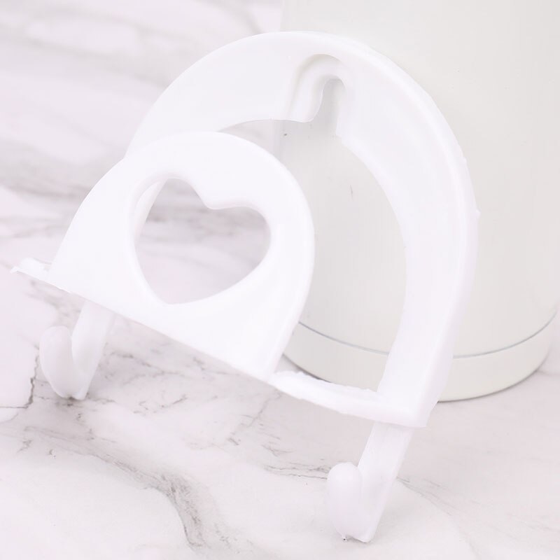 Home Cute Sponge Holder Suction Cup Convenient Home Kitchen Holder Tools Gadget Decor: AWHG0253-WT
