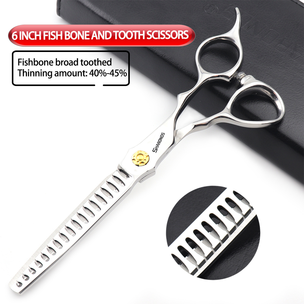 Kappersschaar 5,5“ 6” 6,5“ Inch Haarschaar Professionele Kappersschaar Kappersschaar Dunner Styling Tool: Licht Groen