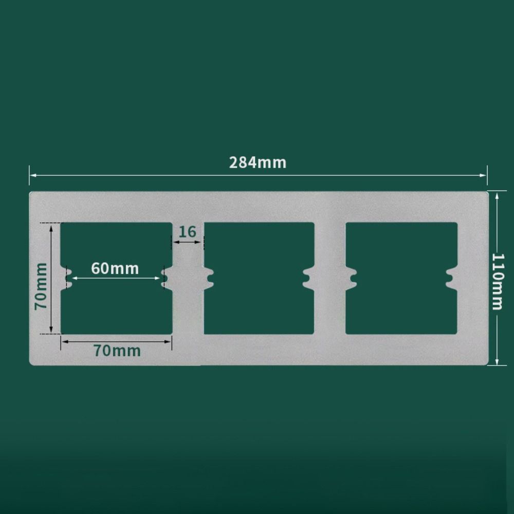 Opentype Switch Socket 86- type switch socket wall panel decorative frame... – Grandado