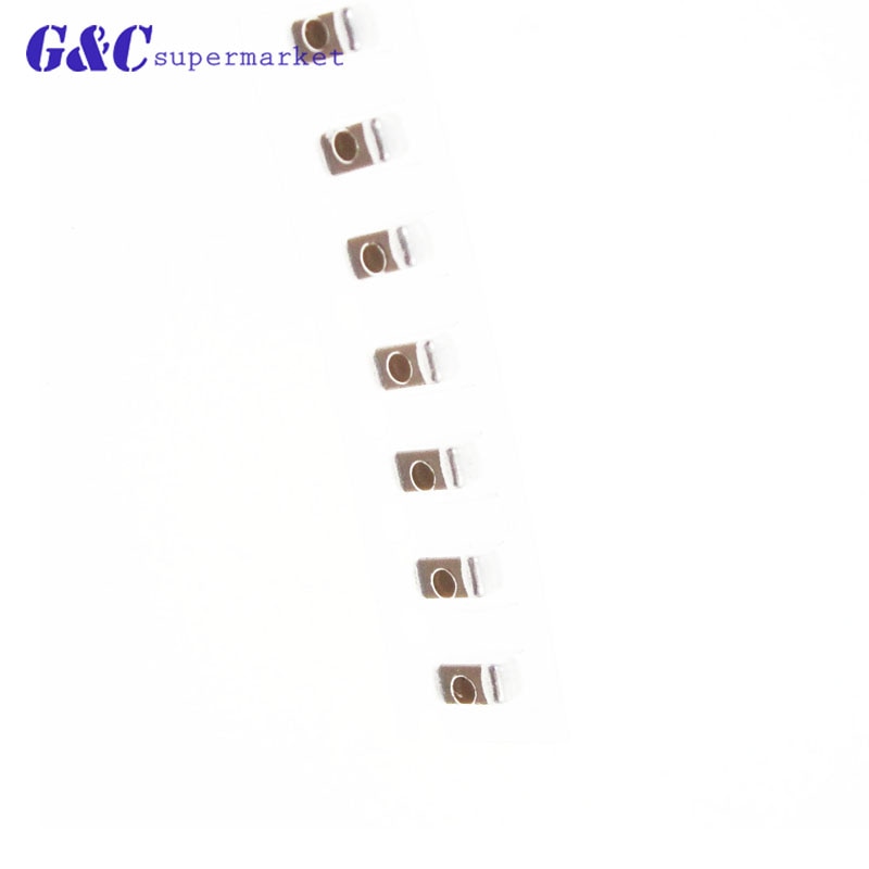 50PCS 1206 SMD Capacitor Ceramic 1uF/100uF/100NF Capacitors