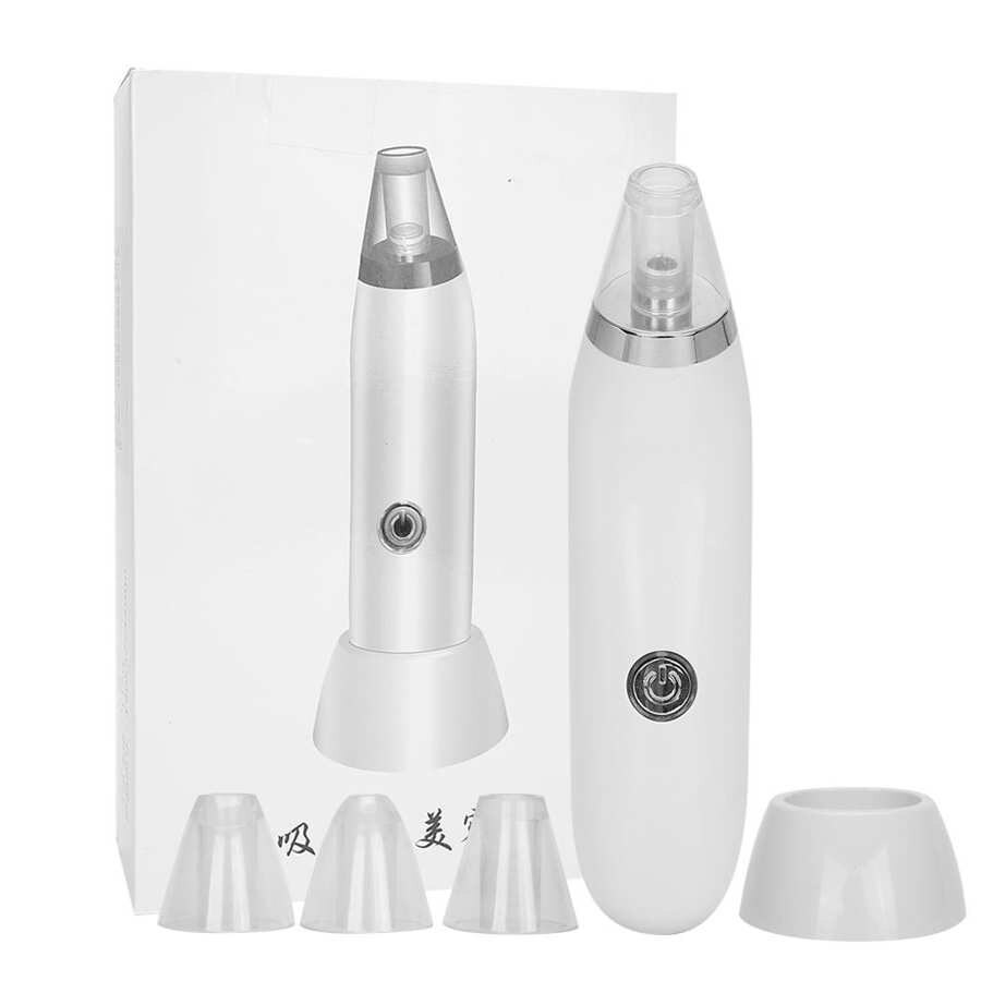 Blackhead Vacuum Blackhead Removal Streamline Shape Body Household Portable Electric Pore Cleaner Face Pore Suction Cleaner