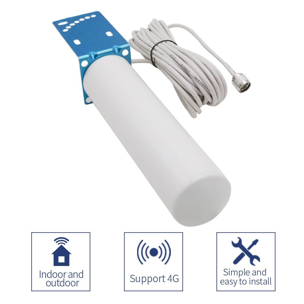3g 4g buitenantenne 12 dbi met 5m/10m kabels en n-mannelijk voor gsm cdma dcs wcdma modem router