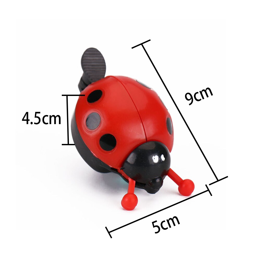 Fiets lieveheersbeestje bel mountainbike leuke bel fiets decoratie bel fiets geluid helder scherpe accessoires