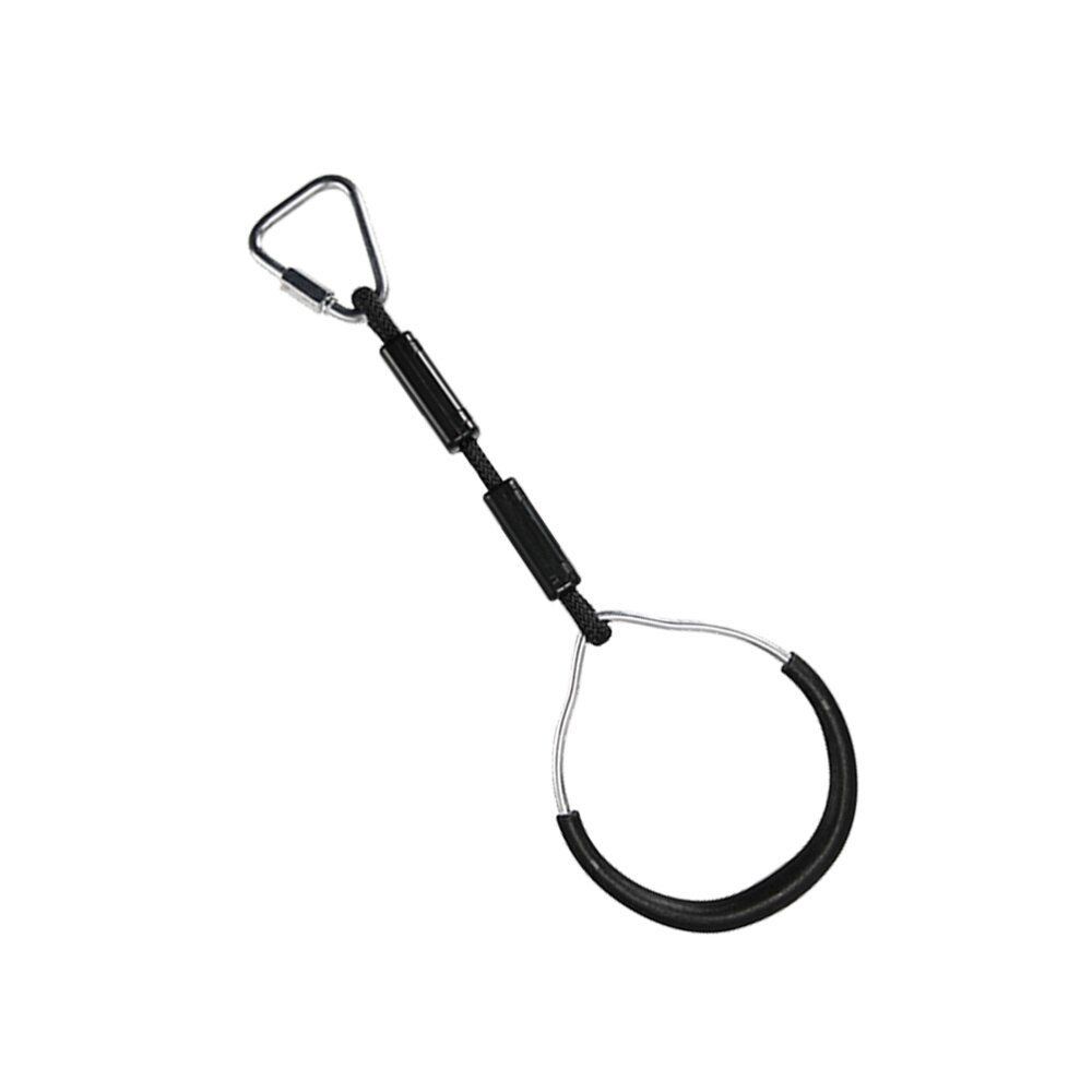 1PC Plastic Gymnastic Ring Children Fitness Ring for Kids Exercise Strength Bodyweight Training (Red): Black