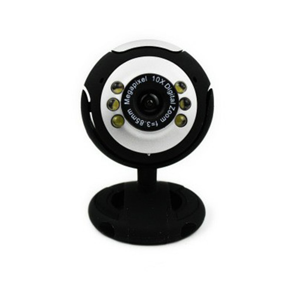 Draagbare Usb Computer Camera Video-opname Hd Web Camera Met Microfoon En Flash Auto Focus 480/720/1080P