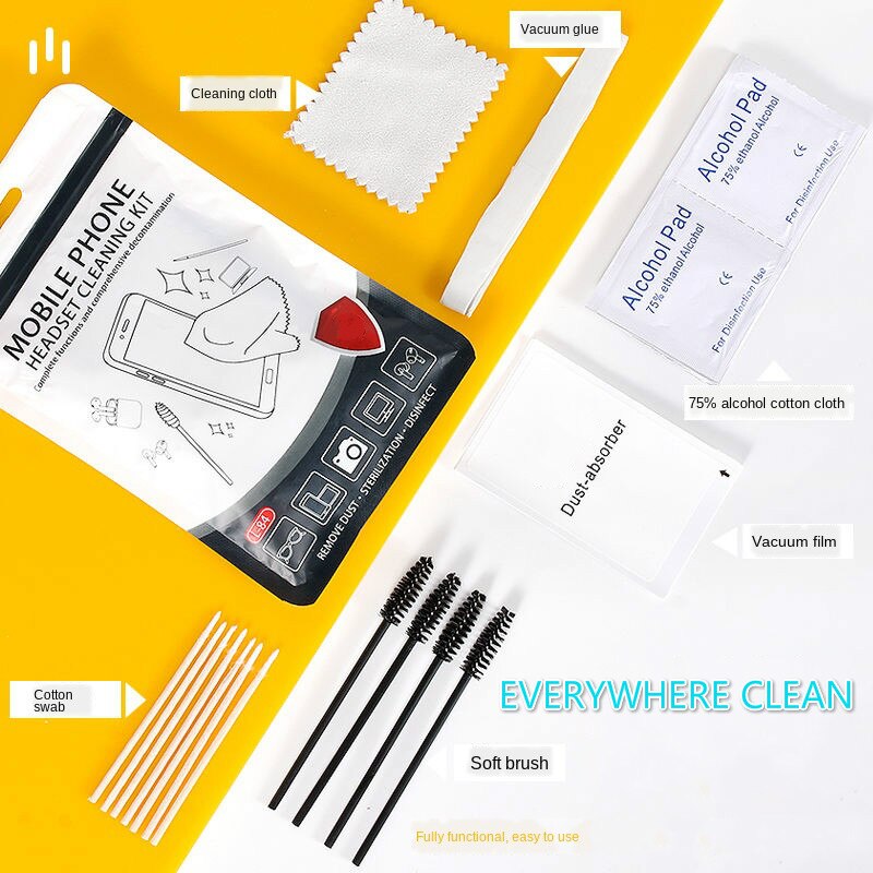1 Set Mobile Phone Cleaning Kit Laptop PC Camera Universal Dust Cleaning Removal Tool Screen Cleaner Cleaning For iPhone Mi Oppo