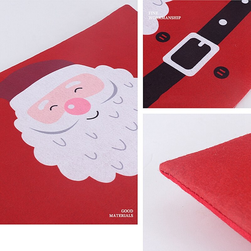 Santa Claus Chair Set Home Decoration Christmas Decoration