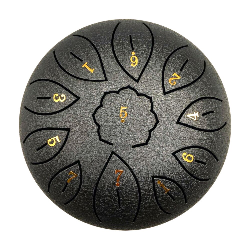 6 Inch 11 Tone C Key Buddhist Chanting Sound Healing Meditation Singing Drum Carrying Bag Percussion Instruments