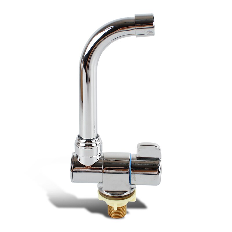 Accesorios para autocaravanas, grifo de lavabo de cobre con rotación de 360 °, cubierta fría para cocina, caravana plegable, baño, cubierta de barco marino