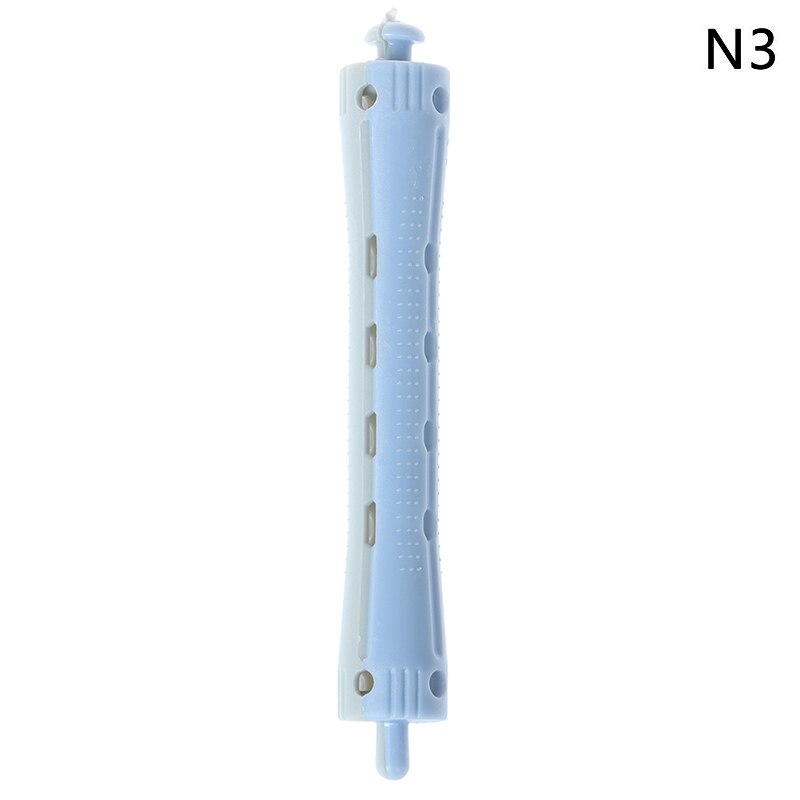 10 stuks/partij haarkrultang trekkern haarroller krultang haartool magische haarkrulspelden rollers voor haar kapperssalon gereedschap: 1.1cm