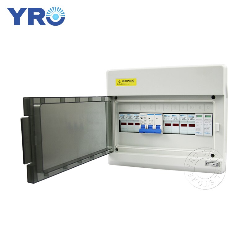 18 Ways Din Rail Outdoor Waterproof Electrical Distribution Box Circuit Breaker MCB power Plastic Junction Wire Box IP65 SH18PN