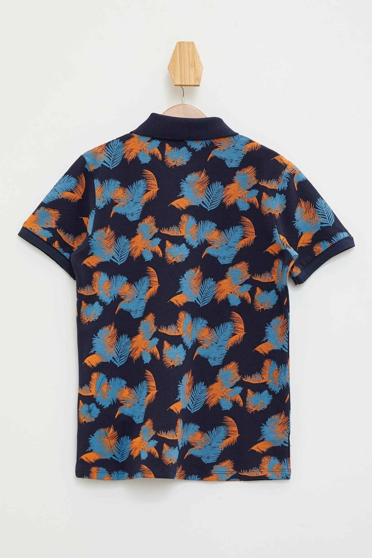 DeFacto Sommer Kinder T-Shirt Junge Revers Casual Druck Muster Kurzen Ärmeln Jungen Lose Tops Sport Neue-M2999A619HS