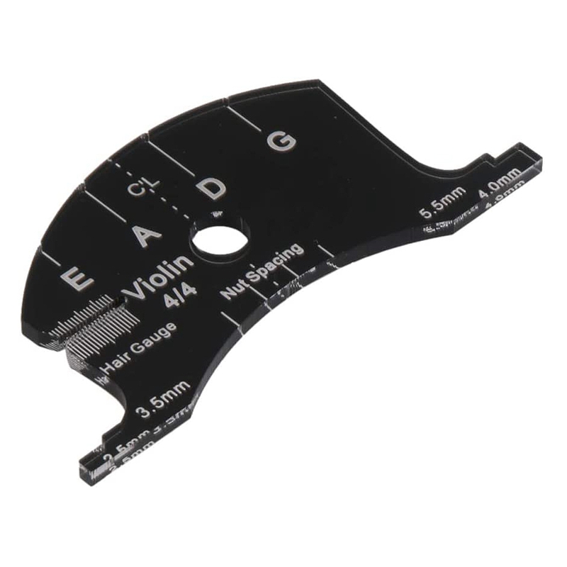 Multifunktions-formschablone für geigenstege , 4/4 geigenstege-reparatur-referenzwerkzeug, griffbrettschaber-herstellungswerkzeug