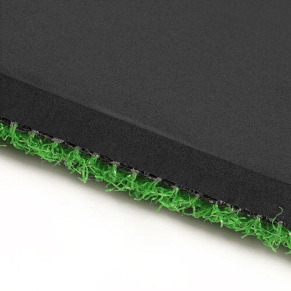 1Pcs Golf Practice Mat Backyard Residential Training Mat Holder Grass Exercise Pad Golf Pad Golf Hitting Artificial Rubber J2P0
