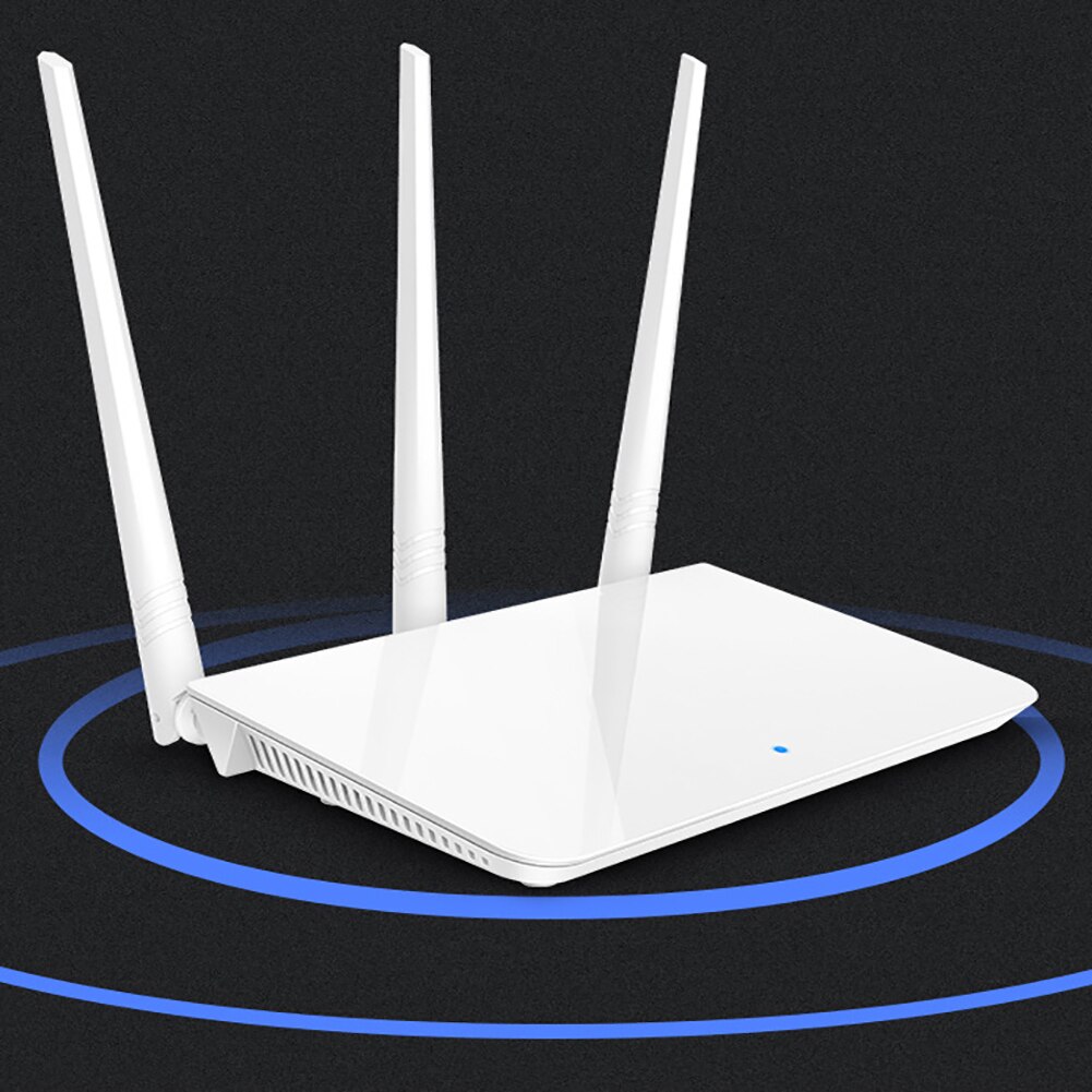 F3 300Mbps Wireless WiFi Router Wi-Fi Repeater English Interface 1WAN+3LAN Ports for Small Medium House