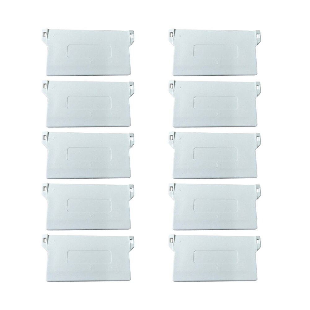 10PCS 89mm Plastic Bottom Plate for Vertical Blind Portable Bottom Weights Slats Vertical Blind Fittings Roller Accessories (Whi: Default Title