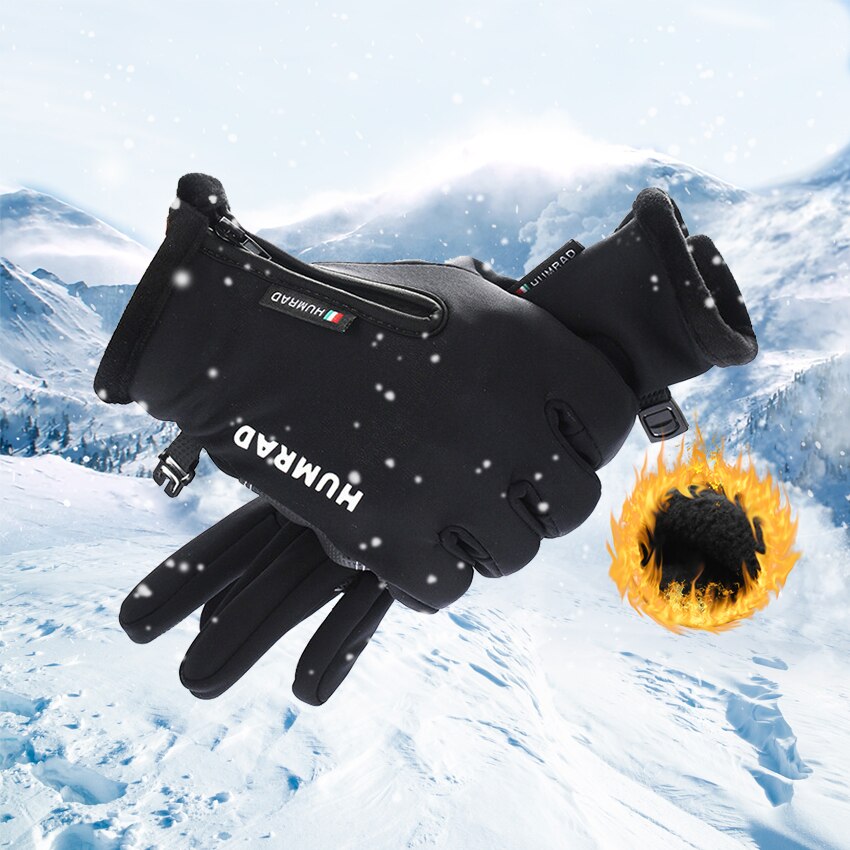 Gants Chauffants électriques RHESHIN - Imperméables, écran Tactile, 3 Températures Pour Ski, Rando, Moto