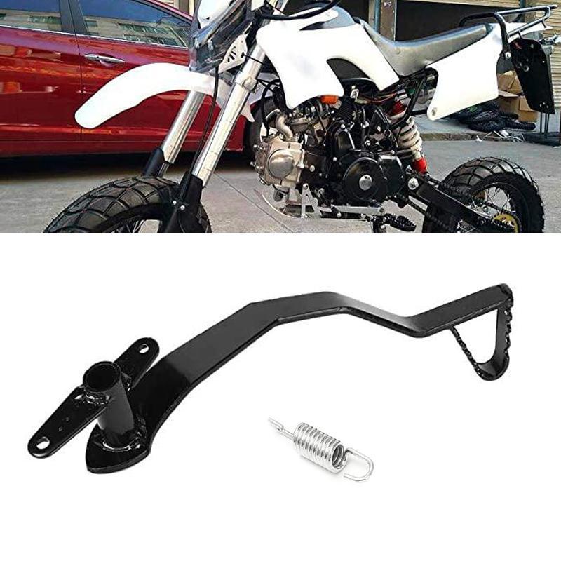 Motorcycle Hydraulic Rear Brake Lever Pedal &amp; Spring For Pit Dirt Bike 50cc 110cc 125cc Moto Levers Pedal Spring Brake Levers